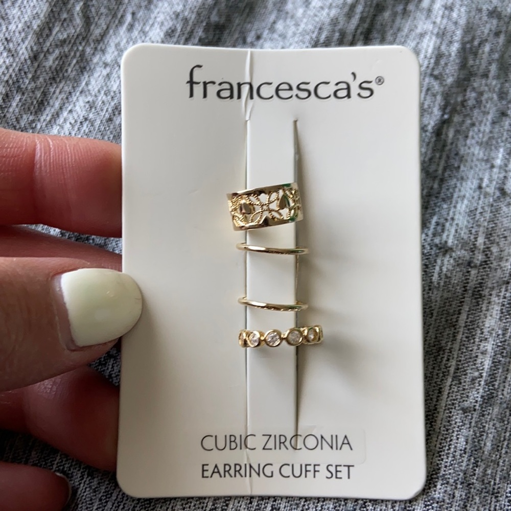 Francesca’s Earring Cuff Set